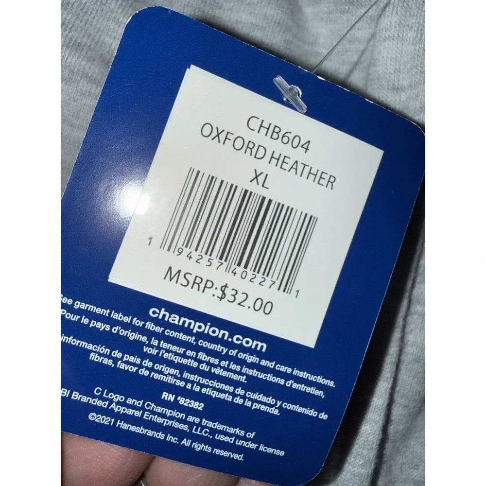 Champion Boys Sz XL Outfit Navy Hoodie Sweatshirt EUC‎ Gray Sweatpants New